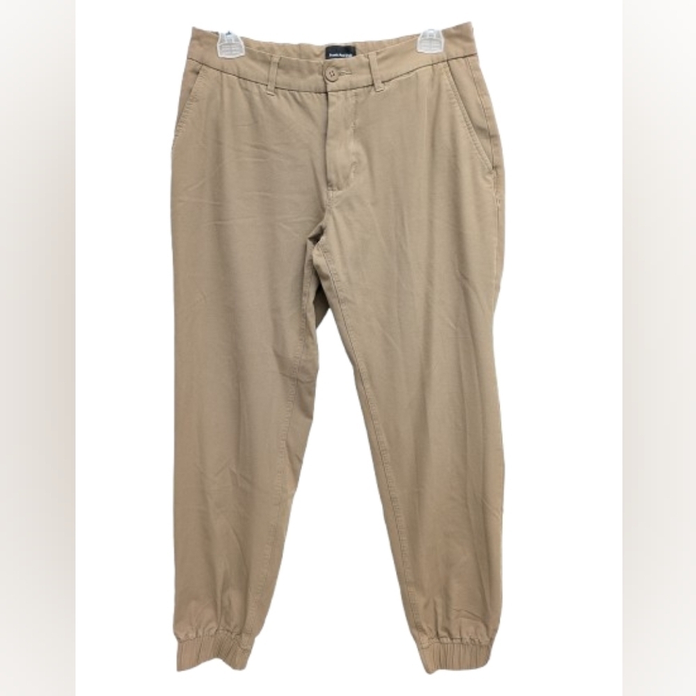 Frank & Oak men's Flex joggers brown size 31